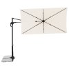 ACTIVE 240 x 135 cm - moderný slnečník s bočnou nohou (Barvy slunečníků 820)