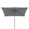 myZone 300 x 200 cm - slnečník s automatickým naklápaním kľukou (Barvy slunečníků 840)