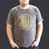 Stone Wash Tričko (XL) - Mandala - Tmavo Šedé (Varianta Mandala - Tmavo Šedé)