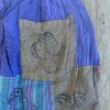 Nomad Sari - Nohavice s Hubovým Vzorom - Bloková Potlač - Fialové Tóny S/M (Varianta Nohavice s Hubovým Vzorom - Bloková Potlač)