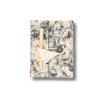Stredný Bavlnený Zápisník Lokta Mix Modrej (15x12cm) - 45 listov