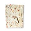 Veľký Zápisník z Lokta Papiera s Farebným Bavlneným Obalom (21 × 15 cm) – 45 listov – Vrátane Záložky (Varianta Veľký Zápisník z Lokta Papiera s Farebným Bavlneným Obalom (21 × 15 cm) – 45 listov – Vrátane Záložky)