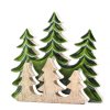 Stratený v Lese - Drevená 3D Dekorácia Tri Stromy - 20x23cm (Varianta Drevená 3D Dekorácia Tri Stromy - 20x23cm)