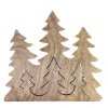 Stratený v Lese - Drevená 3D Dekorácia Tri Stromy - 20x23cm (Varianta Drevená 3D Dekorácia Tri Stromy - 20x23cm)
