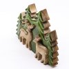 Stratený v Lese - Drevená 3D Dekorácia Dva Jelene v Lese - 18x23cm (Varianta Drevená 3D Dekorácia Dva Jelene v Lese - 18x23cm)
