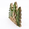 Stratený v Lese - Drevená 3D Dekorácia Jeleň v Lese - 23x20cm (Varianta Drevená 3D Dekorácia Jeleň v Lese - 23x20cm)