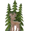 Stratený v Lese - Drevená 3D Dekorácia Jeleň v Lese - 25x15cm (Varianta Drevená 3D Dekorácia Jeleň v Lese - 25x15cm)