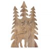 Stratený v Lese - Drevená 3D Dekorácia Jeleň v Lese - 25x15cm (Varianta Drevená 3D Dekorácia Jeleň v Lese - 25x15cm)