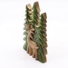 Stratený v Lese - Drevená 3D Dekorácia Jeleň v Lese - 25x15cm (Varianta Drevená 3D Dekorácia Jeleň v Lese - 25x15cm)