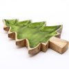 Stratený v Lese - Drevená Smaltová Miska s Motívom Stromu - 25x19cm (Varianta Drevená Smaltová Miska s Motívom  Stromu - 25x19cm)