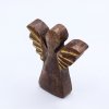 Malý Anjel z Mangového Dreva - Zlatý Dekor - 12cm (Varianta Zlatý Dekor - 12cm)