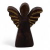 Malý Anjel z Mangového Dreva - Zlatý Dekor - 12cm (Varianta Zlatý Dekor - 12cm)