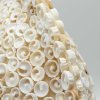 Boho Morská Mušľová Lampa - Veľká Vzorovaná Okrúhla - 30 cm (Varianta Veľká Vzorovaná Okrúhla - 30 cm)