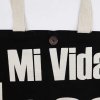 Ikonická Základná Taška – Mi Vida Loca – Čierna Prírodná 10 oz (36 x 43 x 10 cm) (Varianta Ikonická Základná Taška – Mi Vida Loca – Čierna Prírodná 10 oz (36 x 43 x 10 cm))