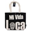 Ikonická Základná Taška – Mi Vida Loca – Čierna Prírodná 10 oz (36 x 43 x 10 cm) (Varianta Ikonická Základná Taška – Mi Vida Loca – Čierna Prírodná 10 oz (36 x 43 x 10 cm))