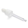 Biela Sklenená Pipeta T/E pre 50 ml Fľašku s Kvapkadlom 18mm (Varianta Biela Sklenená Pipeta T/E pre 50 ml Fľašku s Kvapkadlom 18mm)