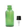 30ml Zelená Sklenená Fľaška s Kvapkadlom (Varianta 30ml Zelená Sklenená Fľaška s Kvapkadlom)