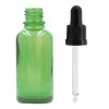 100ml Zelená Sklenená Fľaška s Kvapkadlom s Čiernou T/E Pipetou (Varianta 100ml Zelená Sklenená Fľaška s Kvapkadlom s Čiernou T/E Pipetou)