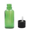 50ml Zelená Sklenená Fľaška s Uzáverom s Detskou Poistkou (Varianta 50ml Zelená Sklenená Fľaška s Uzáverom s Detskou Poistkou)