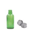 5 ml Zelená Sklenená Fľaška s Hliníkovým Uzáverom (Varianta 5 ml Zelená Sklenená Fľaška s Hliníkovým Uzáverom)