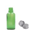 15ml Zelená Sklenená Fľaška s Hliníkovým Uzáverom (Varianta 15ml Zelená Sklenená Fľaška s Hliníkovým Uzáverom)
