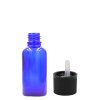 5ml Modrá Sklenená Fľaška s Uzáverom s Detskou Poistkou (Varianta 5ml Modrá Sklenená Fľaška s Uzáverom s Detskou Poistkou)