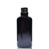 30ml Čierna Sklenená Fľaška - Bez Uzáveru