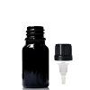 5ml Čierna Sklenená Fľaška s Kvapkadlom (Varianta 5ml Čierna Sklenená Fľaška s Kvapkadlom)