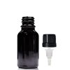 15ml Čierna Sklenená Fľaška s Kvapkadlom (Varianta 15ml Čierna Sklenená Fľaška s Kvapkadlom)
