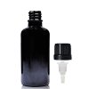 100ml Čierna Sklenená Fľaška s Kvapkadlom (Varianta 100ml Čierna Sklenená Fľaška s Kvapkadlom)