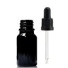 5ml Čierna Sklenená Fľaška s Kvapkadlom s Čiernou T/E Pipetou (Varianta 5ml Čierna Sklenená Fľaška s Kvapkadlom s Čiernou T/E Pipetou)