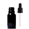 10ml Čierna Sklenená Fľaška s Kvapkadlom s Čiernou T/E Pipetou (Varianta 10ml Čierna Sklenená Fľaška s Kvapkadlom s Čiernou T/E Pipetou)