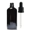 100ml Čierna Sklenená Fľaška s Kvapkadlom s Čiernou T/E Pipetou (Varianta 100ml Čierna Sklenená Fľaška s Kvapkadlom s Čiernou T/E Pipetou)