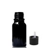 10ml Čierna Sklenená Fľaška s Uzáverom s Detskou Poistkou (Varianta 10ml Čierna Sklenená Fľaška s Uzáverom s Detskou Poistkou)
