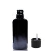 30ml Čierna Sklenená Fľaška s Uzáverom s Detskou Poistkou (Varianta 30ml Čierna Sklenená Fľaška s Uzáverom s Detskou Poistkou)