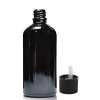 100ml Čierna Sklenená Fľaška s Uzáverom s Detskou Poistkou (Varianta 100ml Čierna Sklenená Fľaška s Uzáverom s Detskou Poistkou)