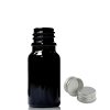 10ml Čierna Sklenená Fľaška s Hliníkovým Uzáverom (Varianta 10ml Čierna Sklenená Fľaška s Hliníkovým Uzáverom)