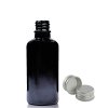 30ml Čierna Sklenená Fľaška s Hliníkovým Uzáverom (Varianta 30ml Čierna Sklenená Fľaška s Hliníkovým Uzáverom)