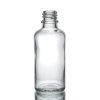 50ml Číra Sklenená Fľaška - Bez Uzáveru