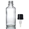 100ml Číra Sklenená Fľaška s Kvapkadlom (Varianta 100ml Číra Sklenená Fľaška s Kvapkadlom)