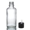 50ml Číra Sklenená Fľaška s Uzáverom s Detskou Poistkou (Varianta 50ml Číra Sklenená Fľaška s Uzáverom s Detskou Poistkou)