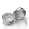 Uzáver na Sklenenú Liekovku - Strieborný Hliník 28mm