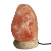 Kvalitná USB Prírodná Soľná Lampa - 11.5 cm (viac farebná)