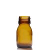 30ml Jantárová Sklenená Liekovka - Bez Uzáveru