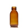 100ml Jantárová Sklenená Liekovka - Bez Uzáveru