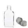100 ml Fľaša z Číreho Skla s Hliníkovým Uzáverom (Varianta 100 ml Fľaša z Číreho Skla s Hliníkovým Uzáverom)