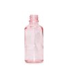 30ml Ružová Sklenená Fľaška - Bez Uzáveru