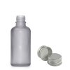 30ml Fľaška z Matného Šedého Skla s Hliníkovým Uzáverom (Varianta 30ml Fľaška z Matného Šedého Skla s Hliníkovým Uzáverom)