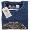 Stone Wash Tričko (XL) - Mandala - Modré (Varianta Mandala - Modré)