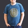 Stone Wash Tričko (XL) - Mandala - Modré (Varianta Mandala - Modré)